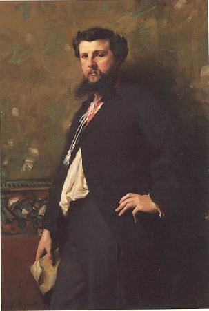 John Singer Sargent Portrait of French writer Edouard Pailleron oil painting image